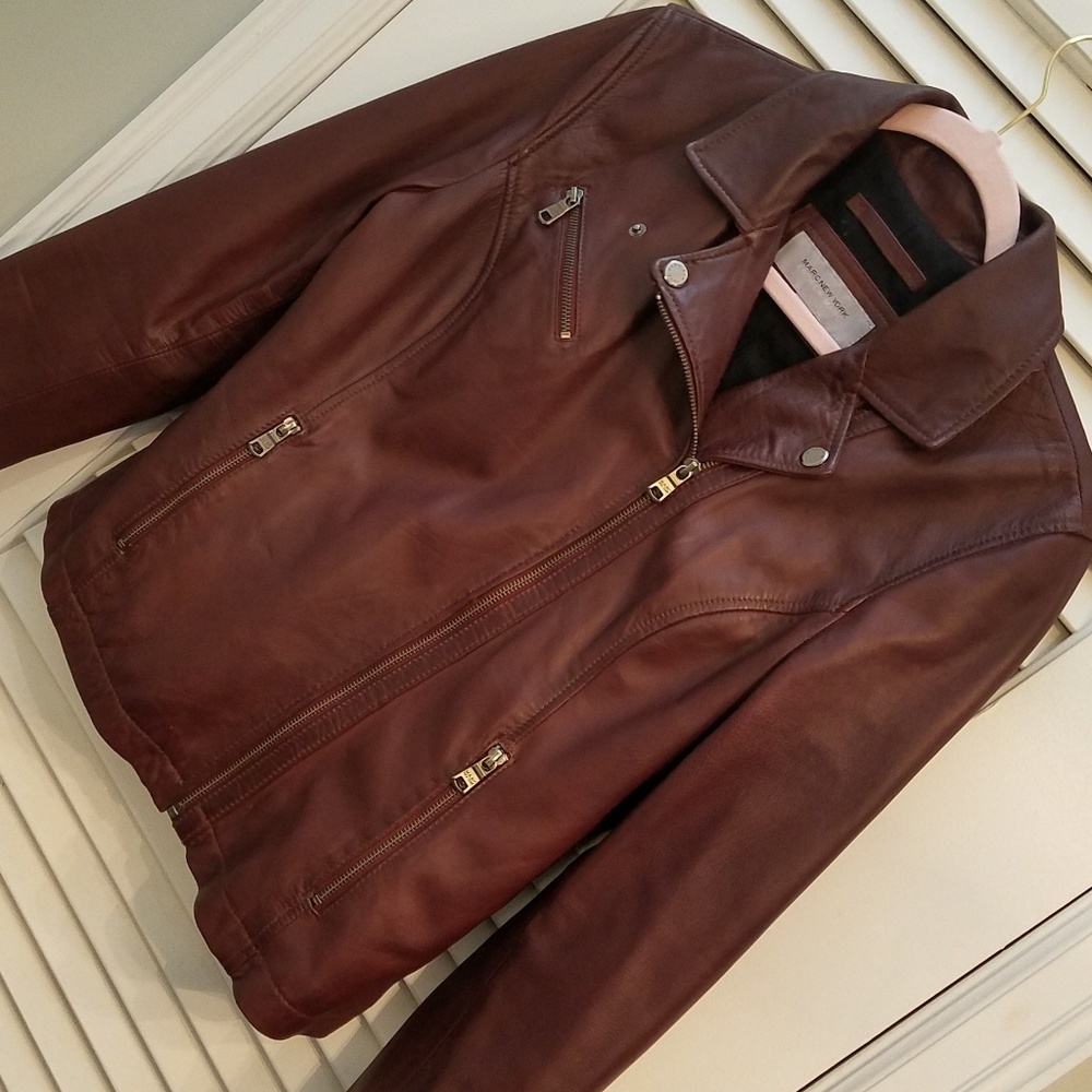 Leather jacket